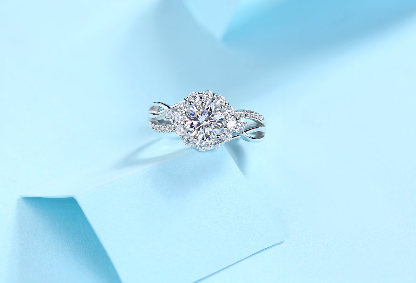 Cherished Halo Ring