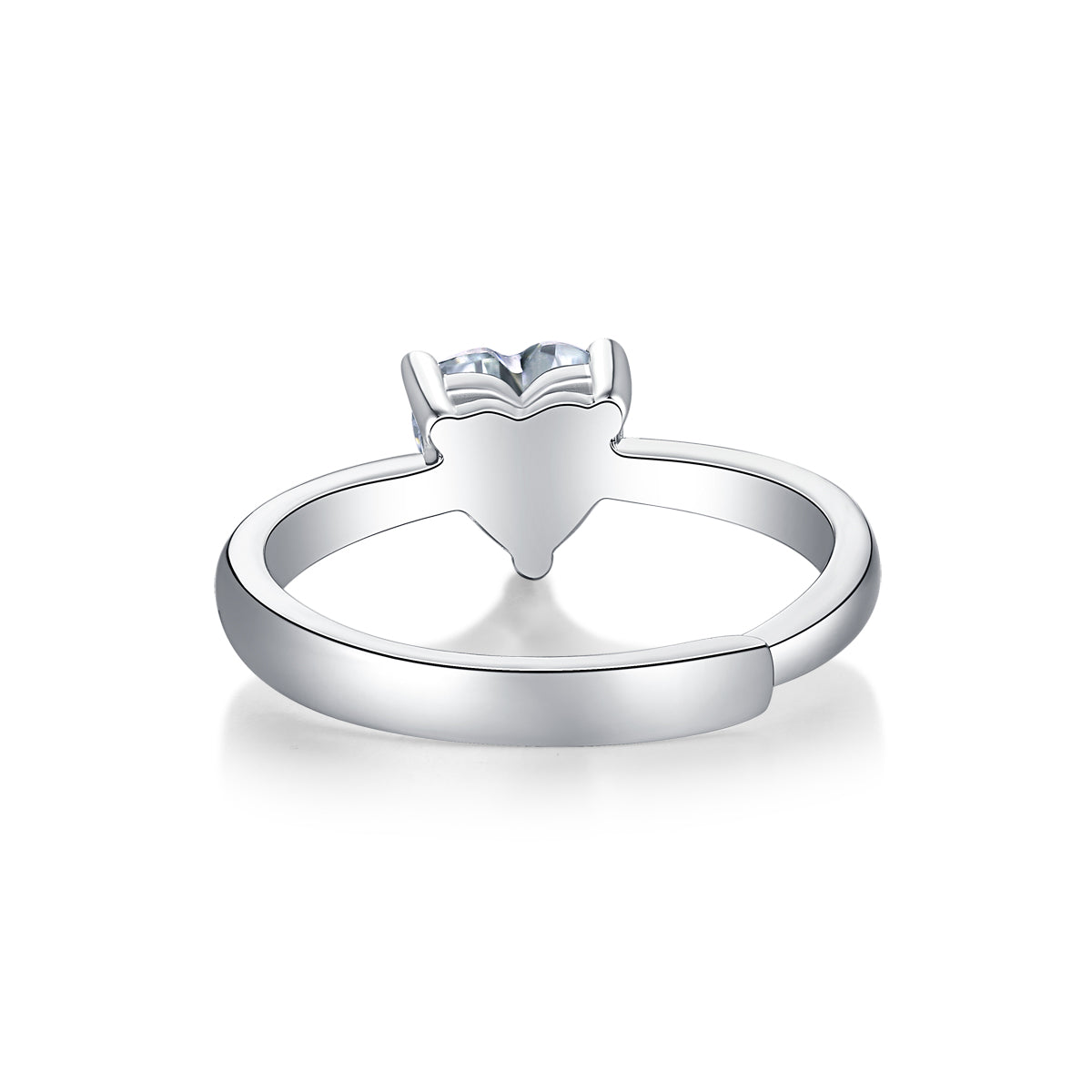 Devotion Ring | Heart Cut Solitaire Ring