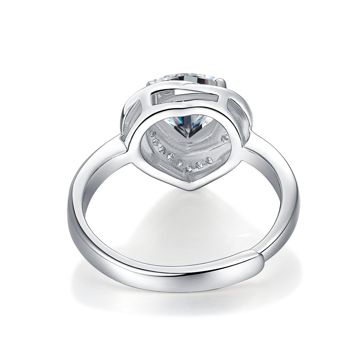 Heartbeat Halo Ring
