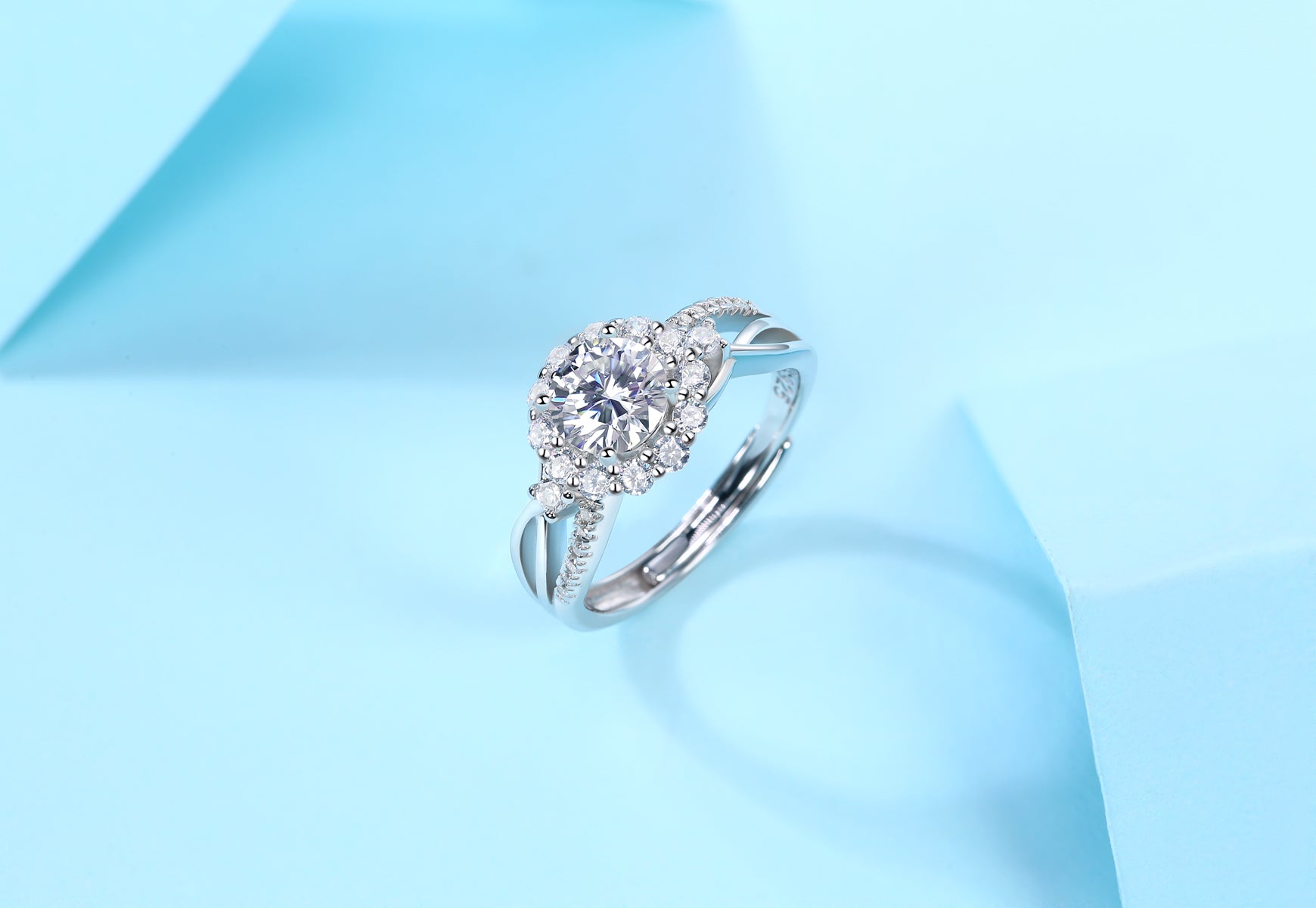 Cherished Halo Ring
