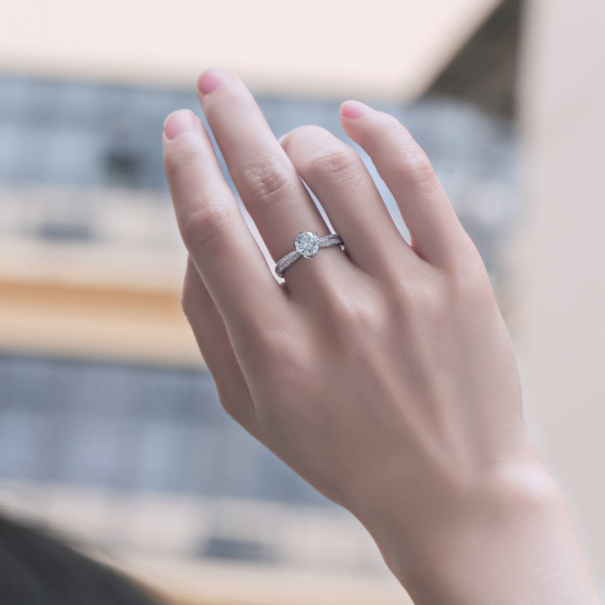Aura Pave Ring