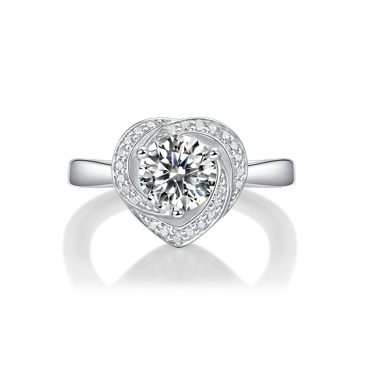 Heartbeat Halo Ring