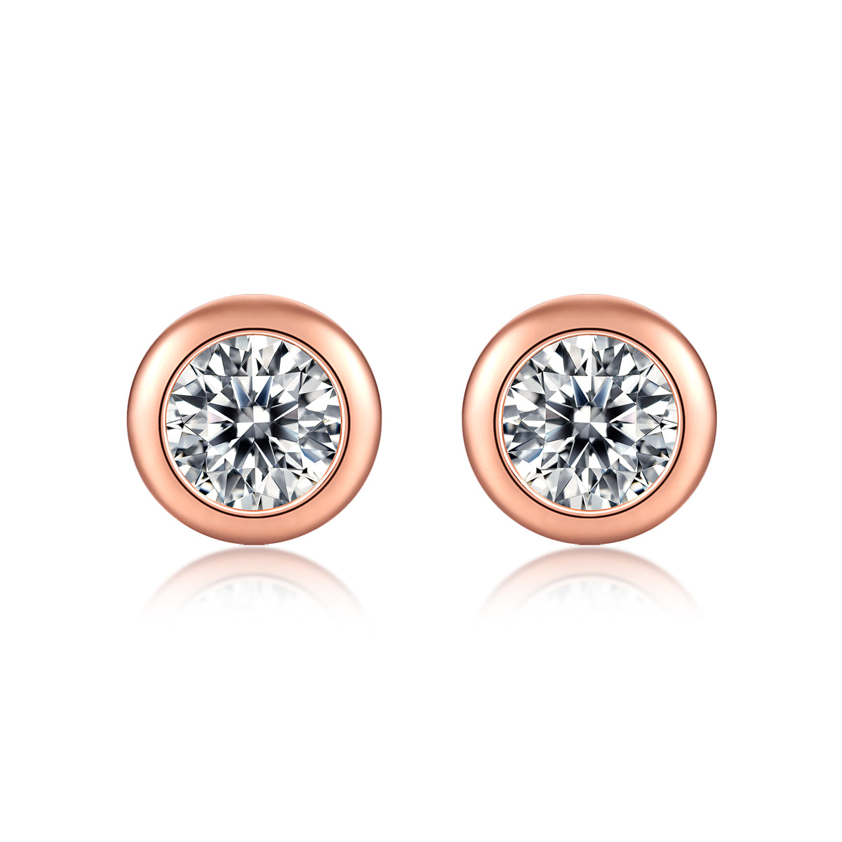 Rose Bezel Necklace