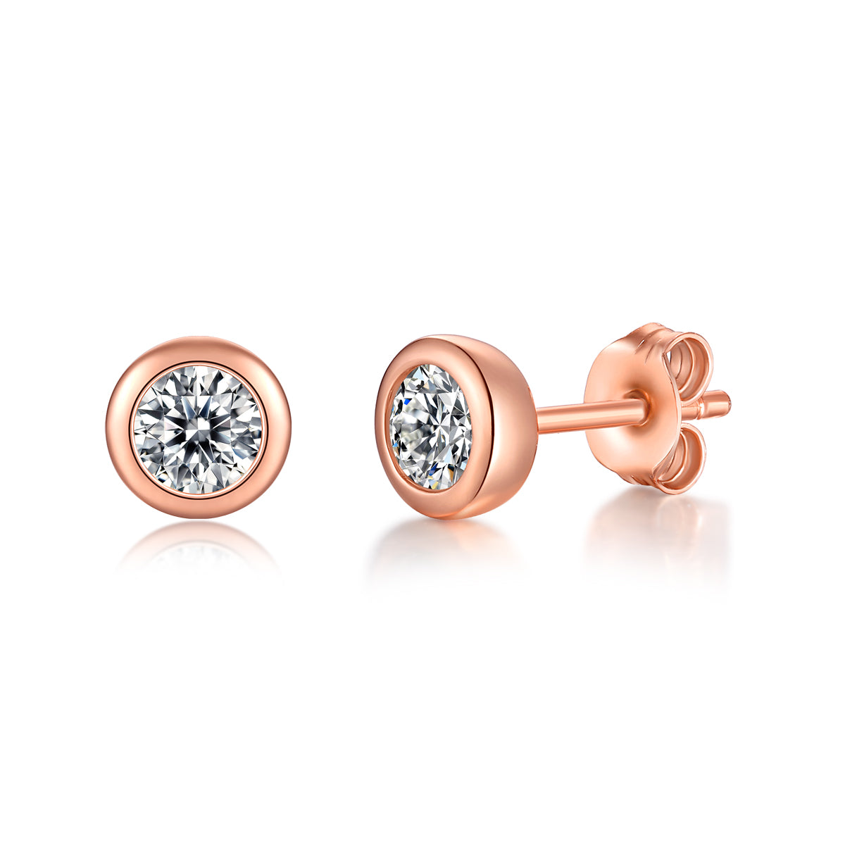 Rose Bezel Necklace