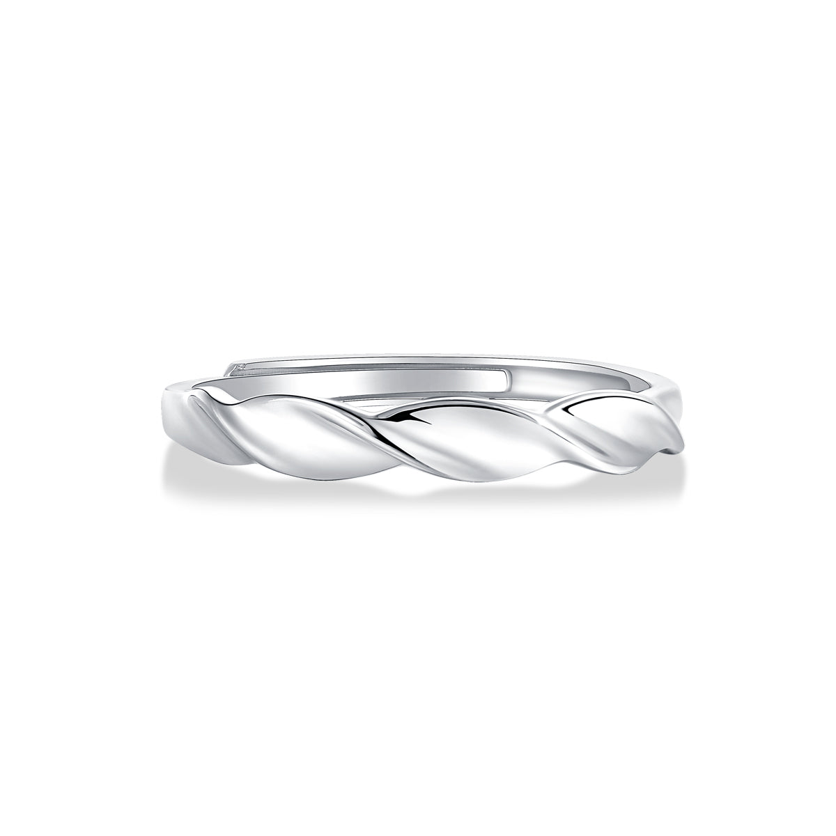 Heaven Made Couple Ring | Round Cut Moissanite, 925 Sterling Silver