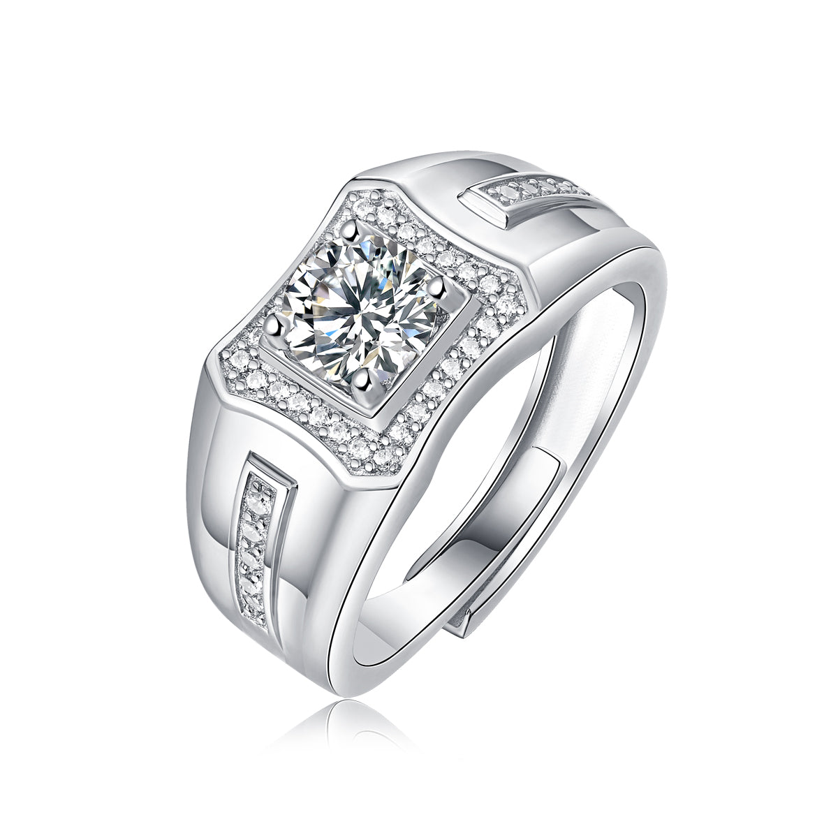 Sterling Crest Ring