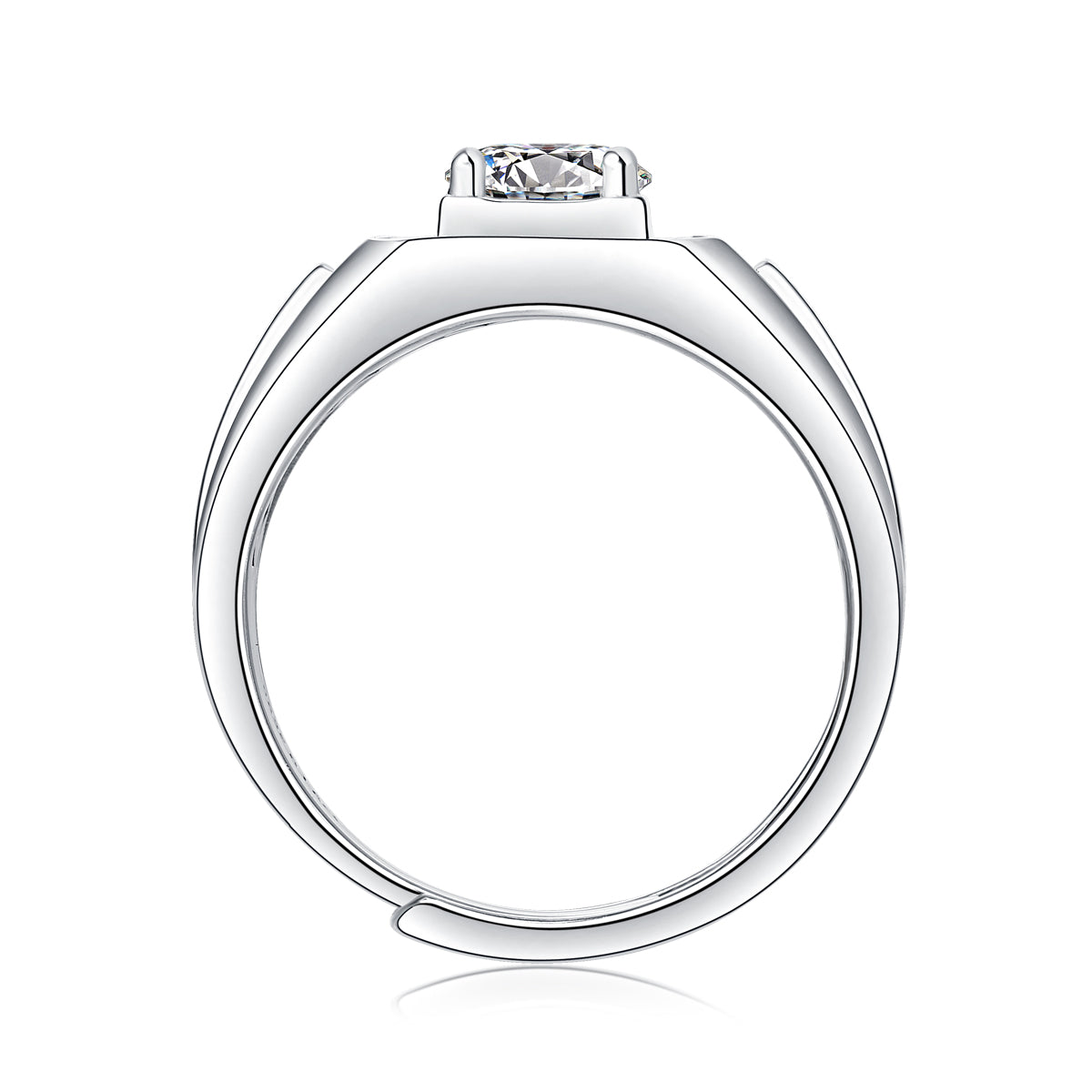 Sterling Crest Ring