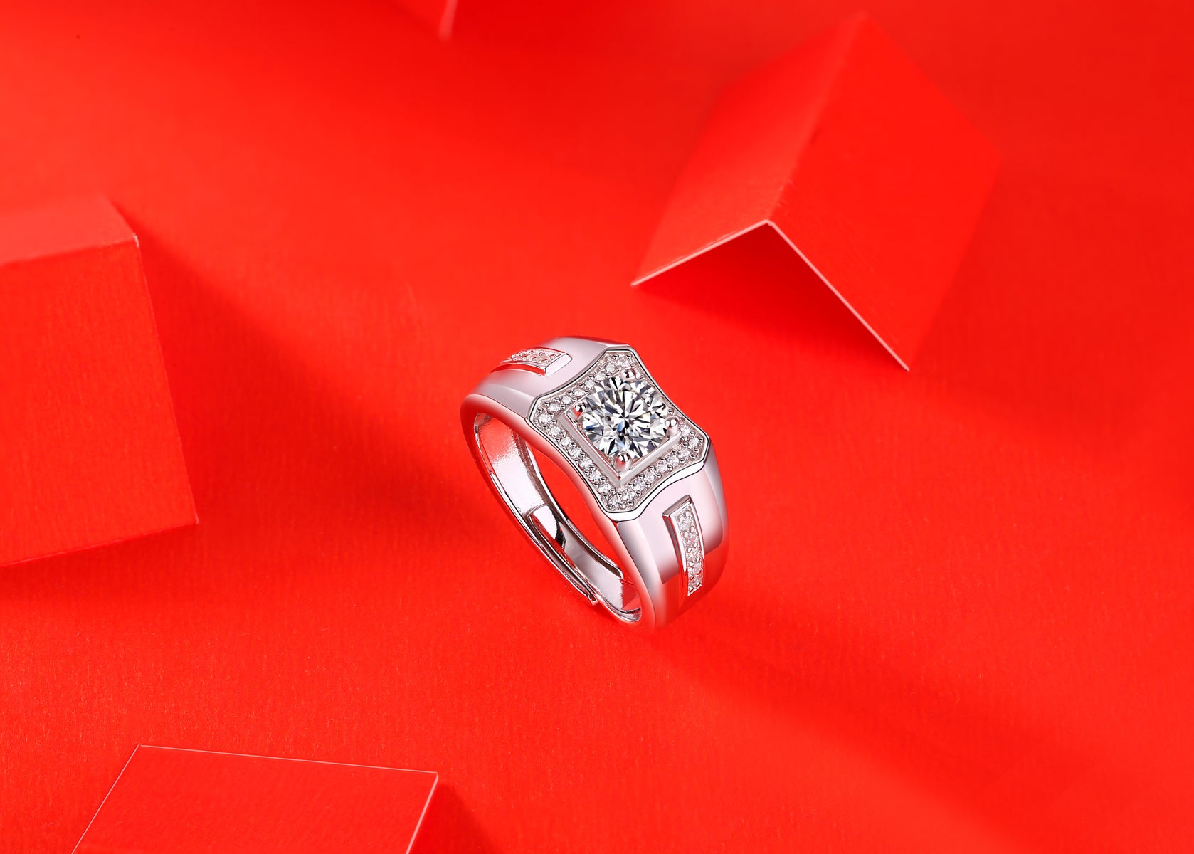 Sterling Crest Ring