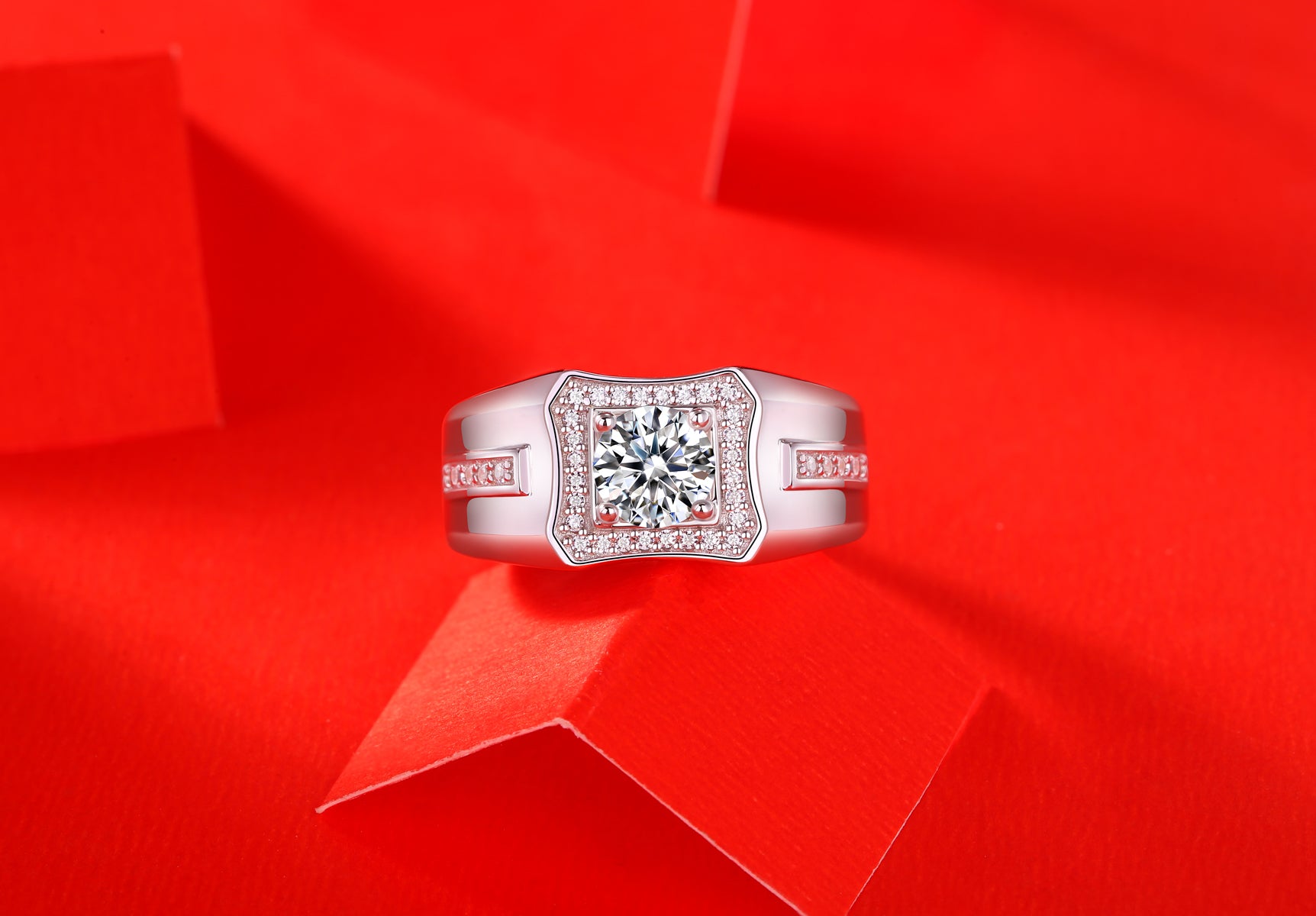 Sterling Crest Ring