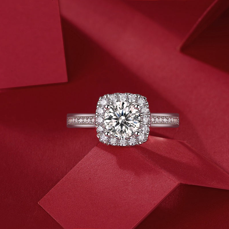Bond Ring | Twisted Pave Solitaire Ring