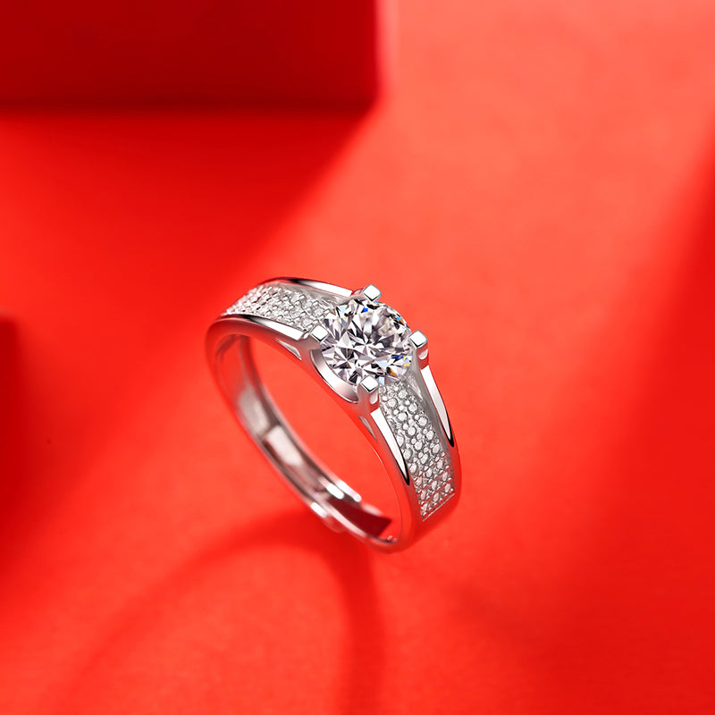 Lunaire Pave Ring