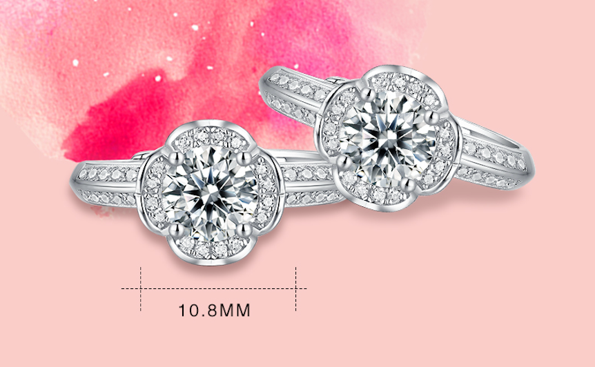 Flora Halo Ring