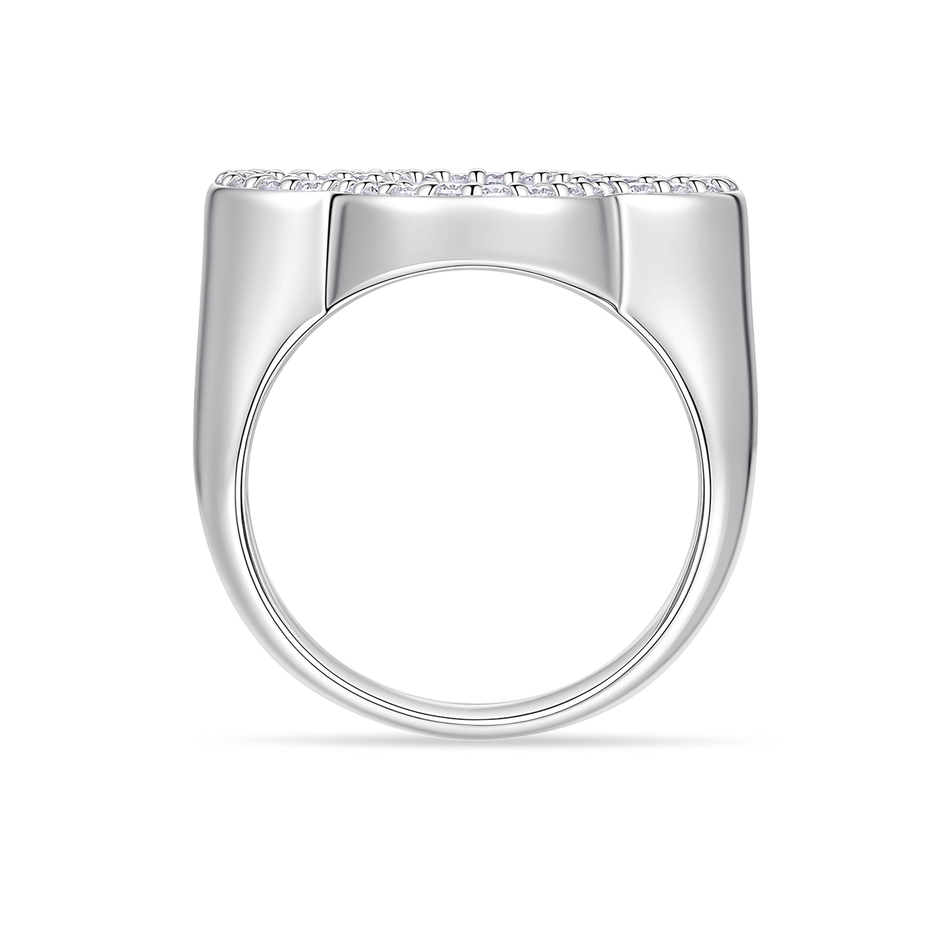 Clover Ring | Quatrefoil Baguette Statement Ring
