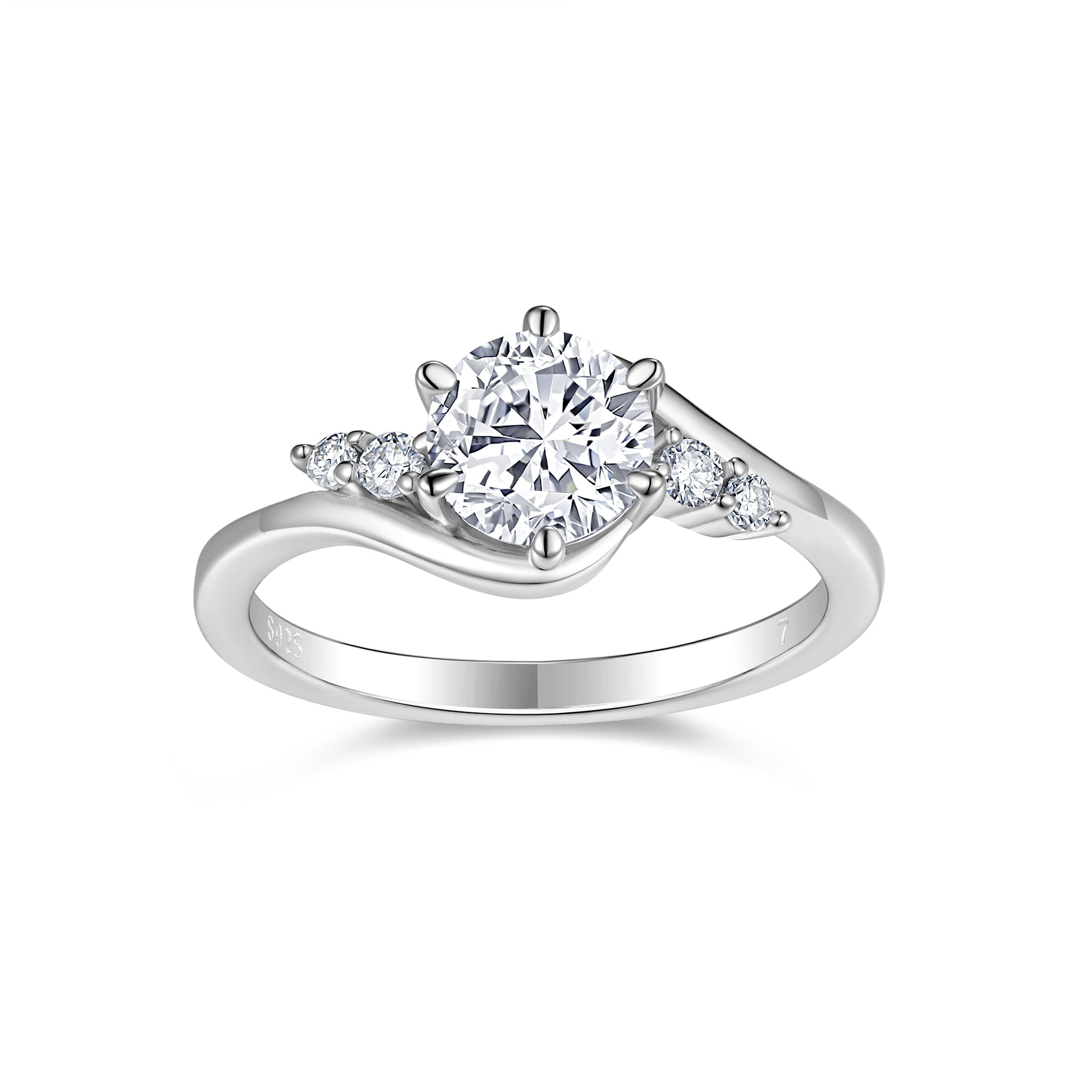 Skyline Solitaire Ring