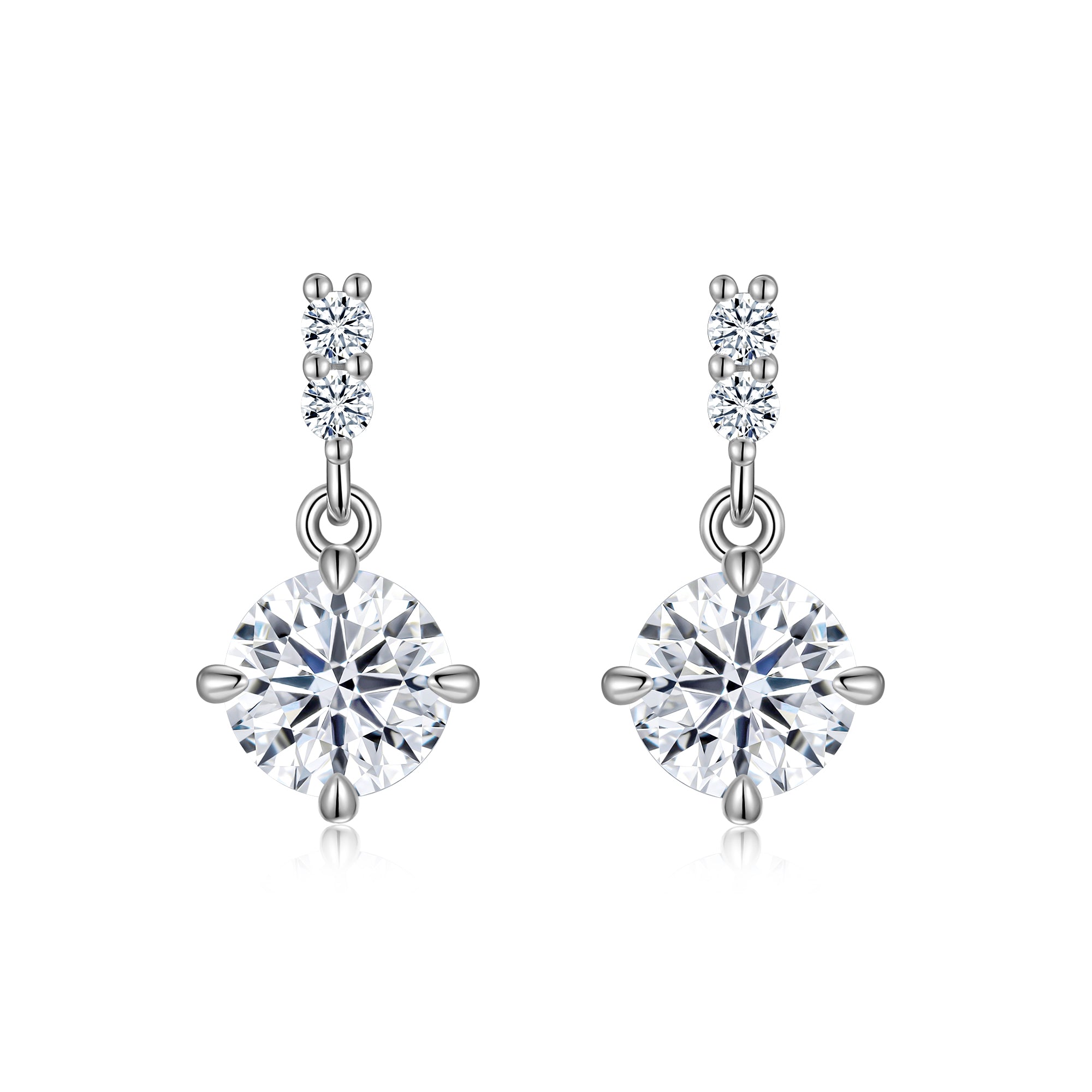 Ribbon Bow Earrings | 925 Sterling Silver