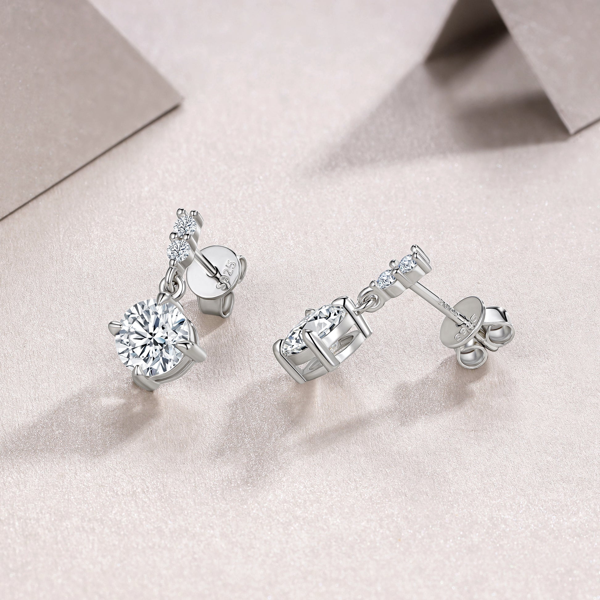 Ribbon Bow Earrings | 925 Sterling Silver