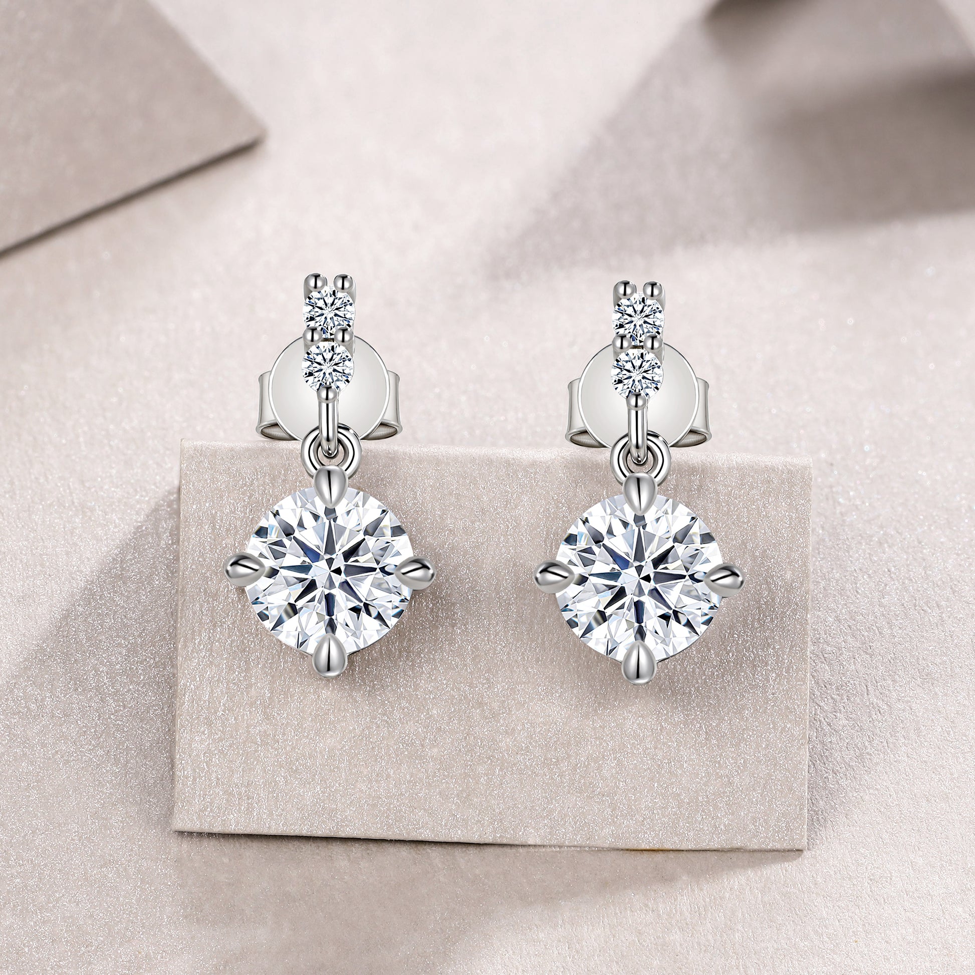 Ribbon Bow Earrings | 925 Sterling Silver