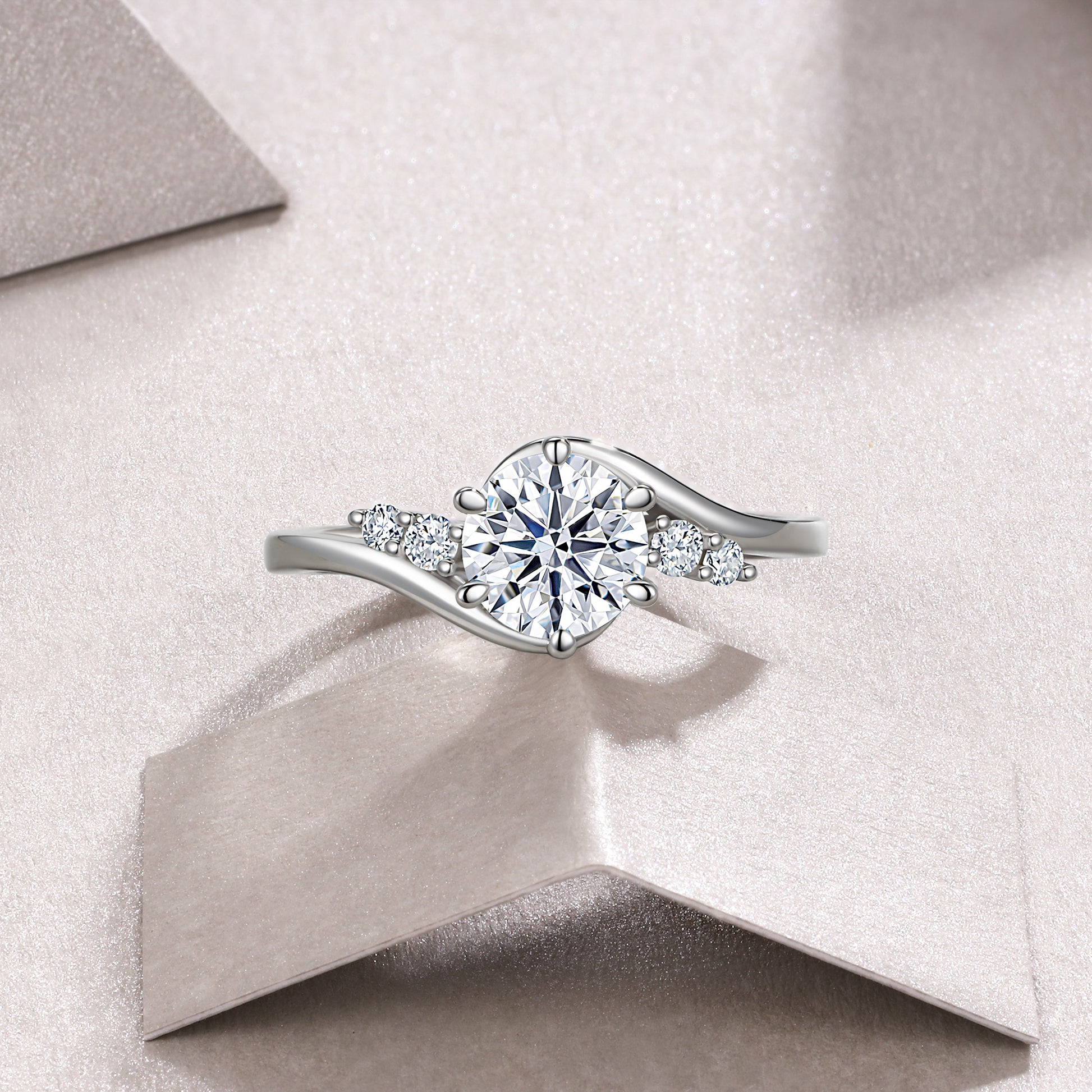 Skyline Solitaire Ring