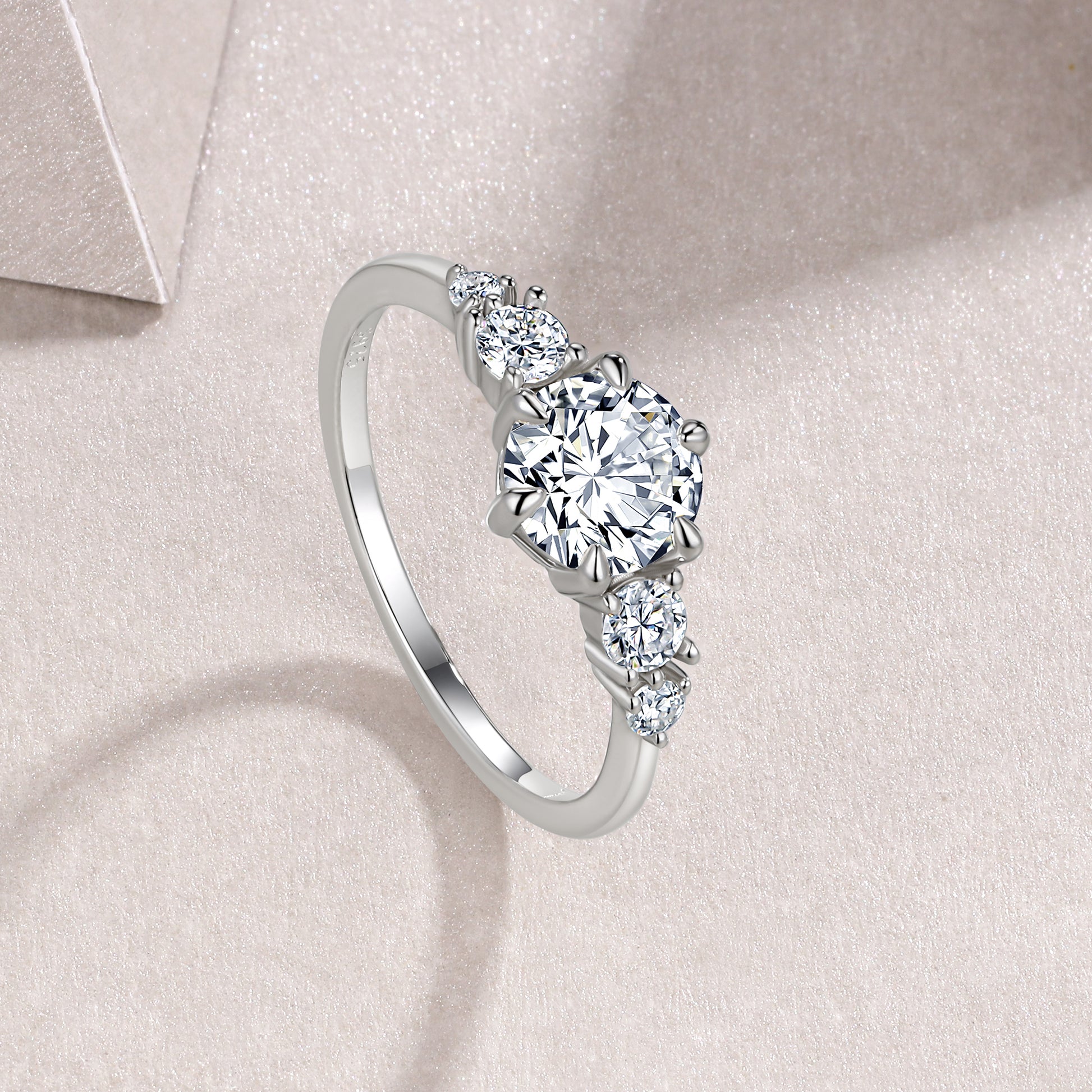 Odyssey Moissanite Ring