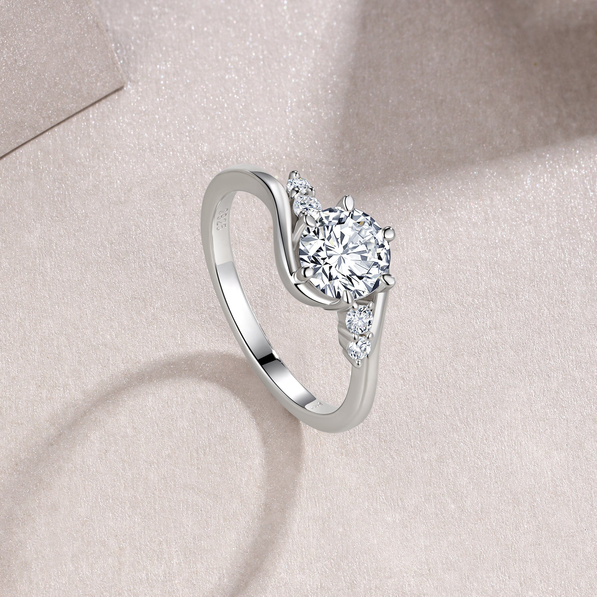 Skyline Solitaire Ring