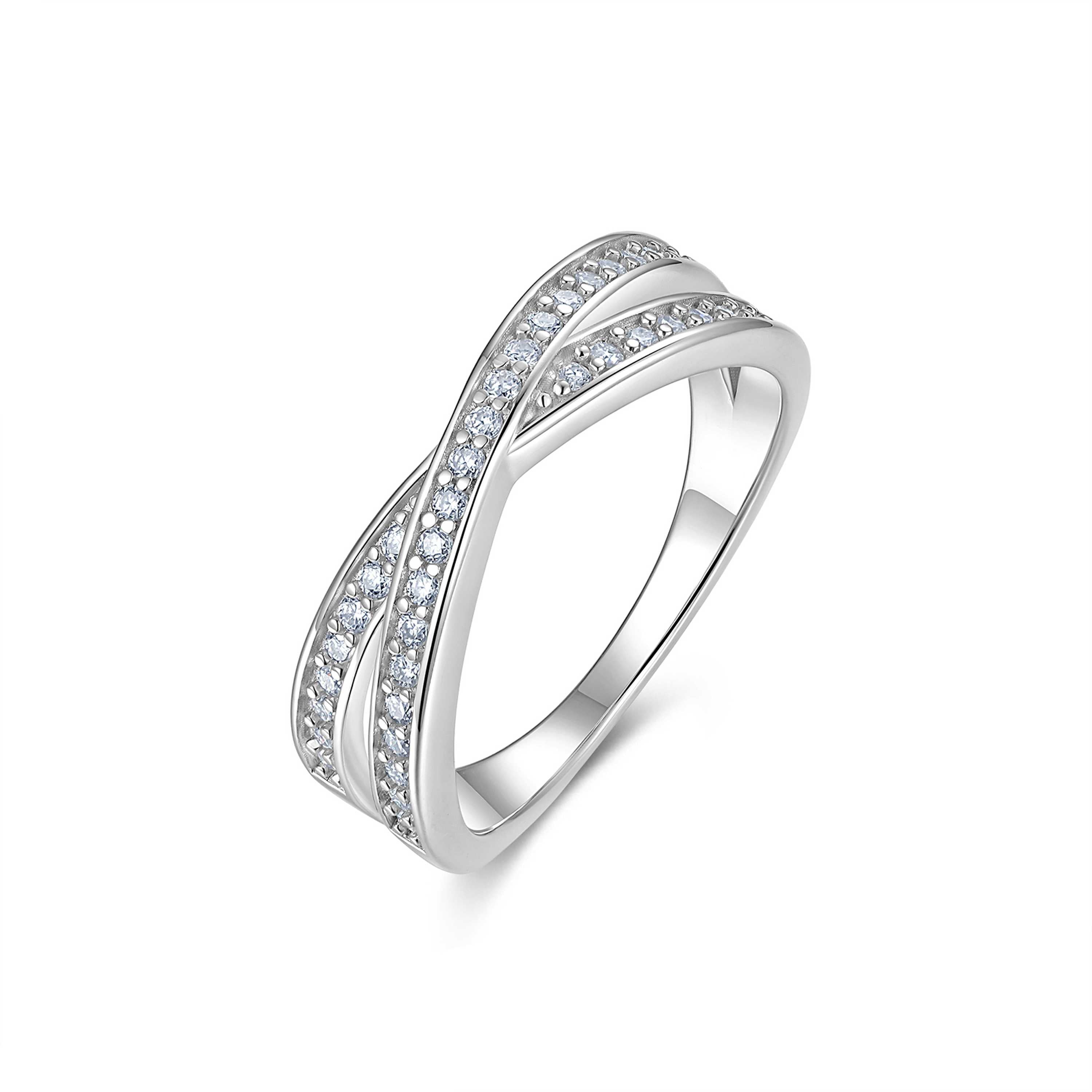 Interlaced Aurora Ring