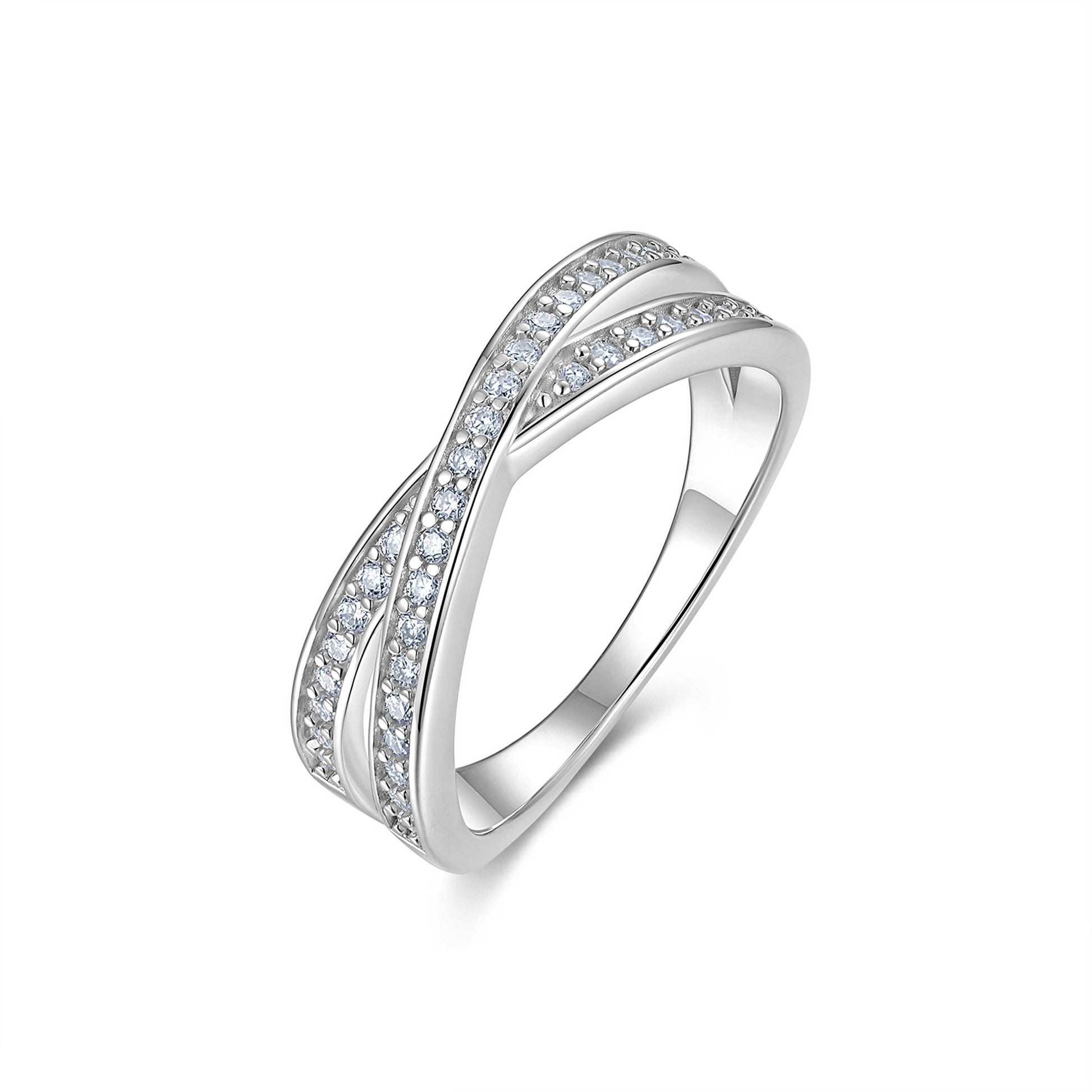 Interlaced Aurora Ring