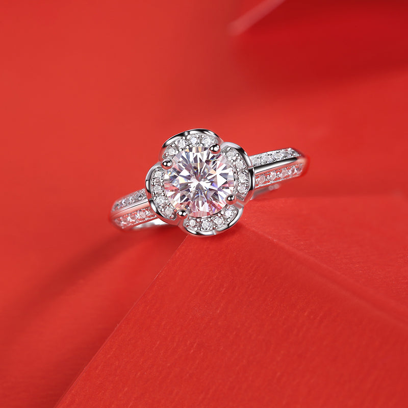 Flora Halo Ring