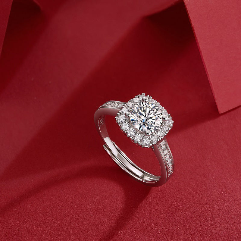 Bond Ring | Twisted Pave Solitaire Ring