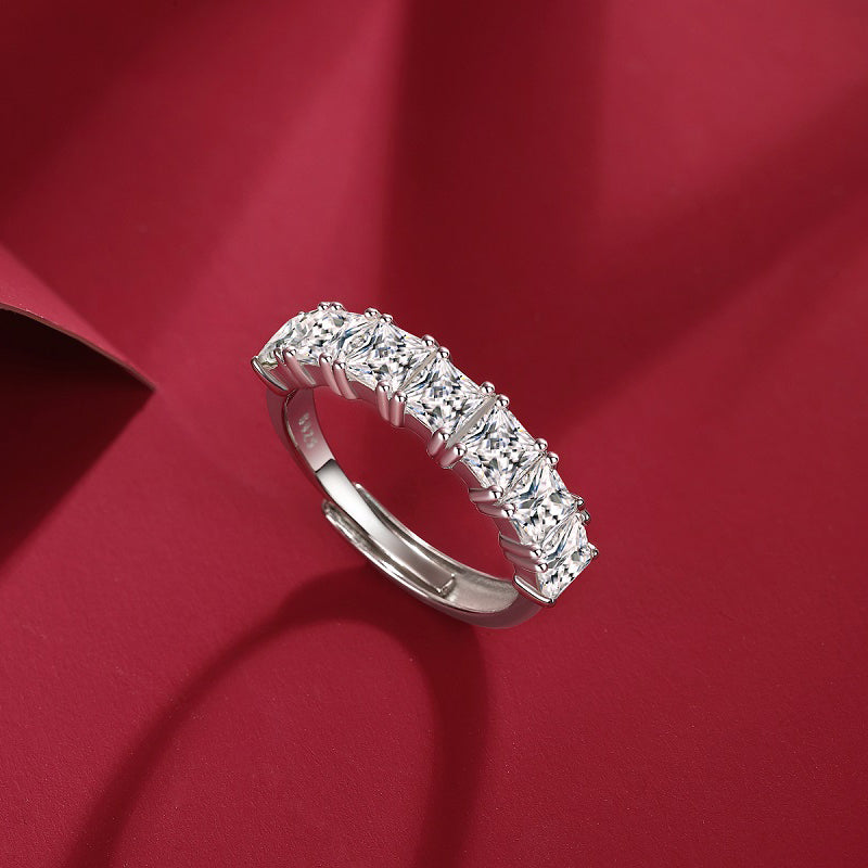 Tide Ring | Princess Cut Five-Stone Band