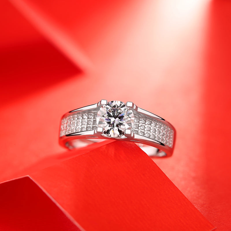 Lunaire Pave Ring