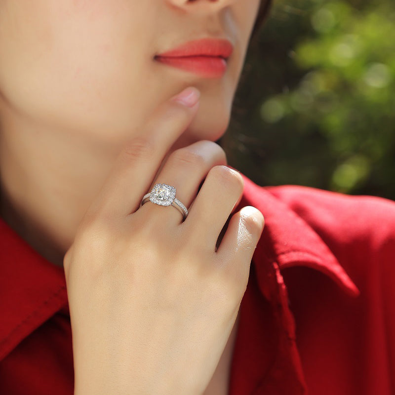 Bond Ring | Twisted Pave Solitaire Ring
