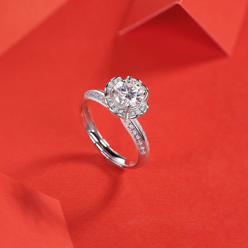 Flora Halo Ring