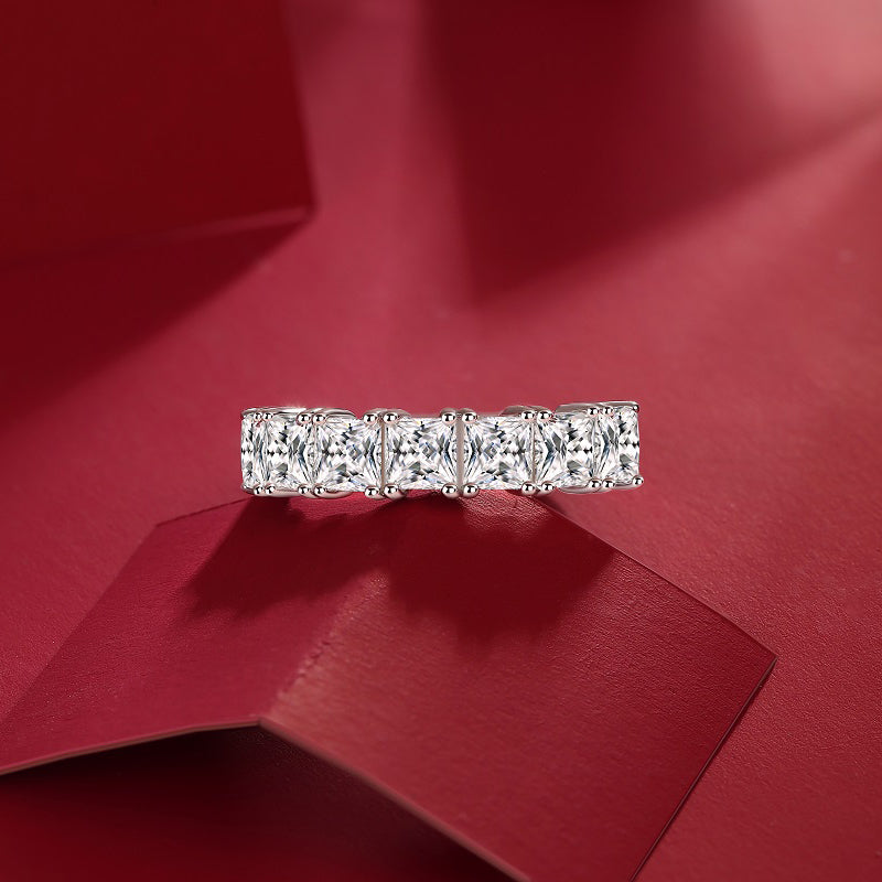 Tide Ring | Princess Cut Five-Stone Band