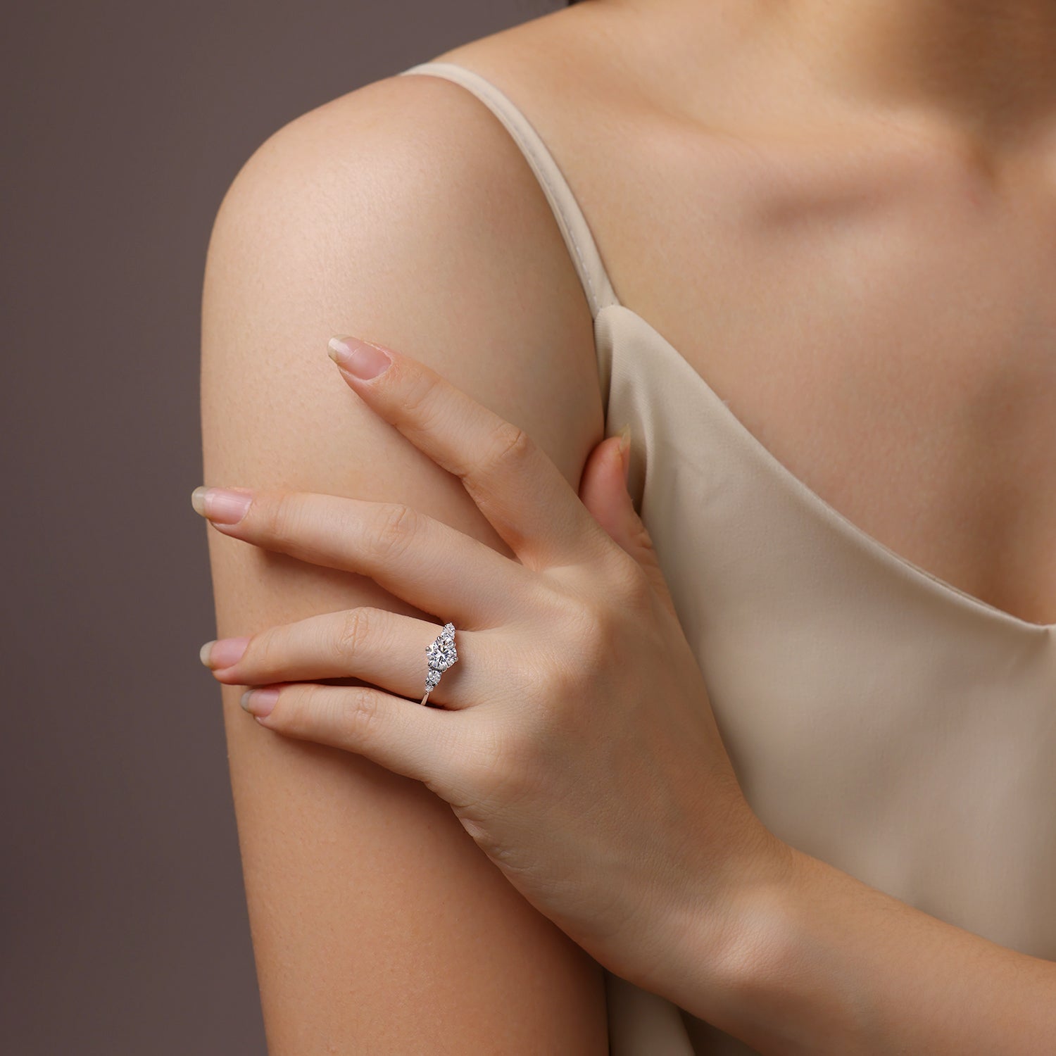 Odyssey Moissanite Ring