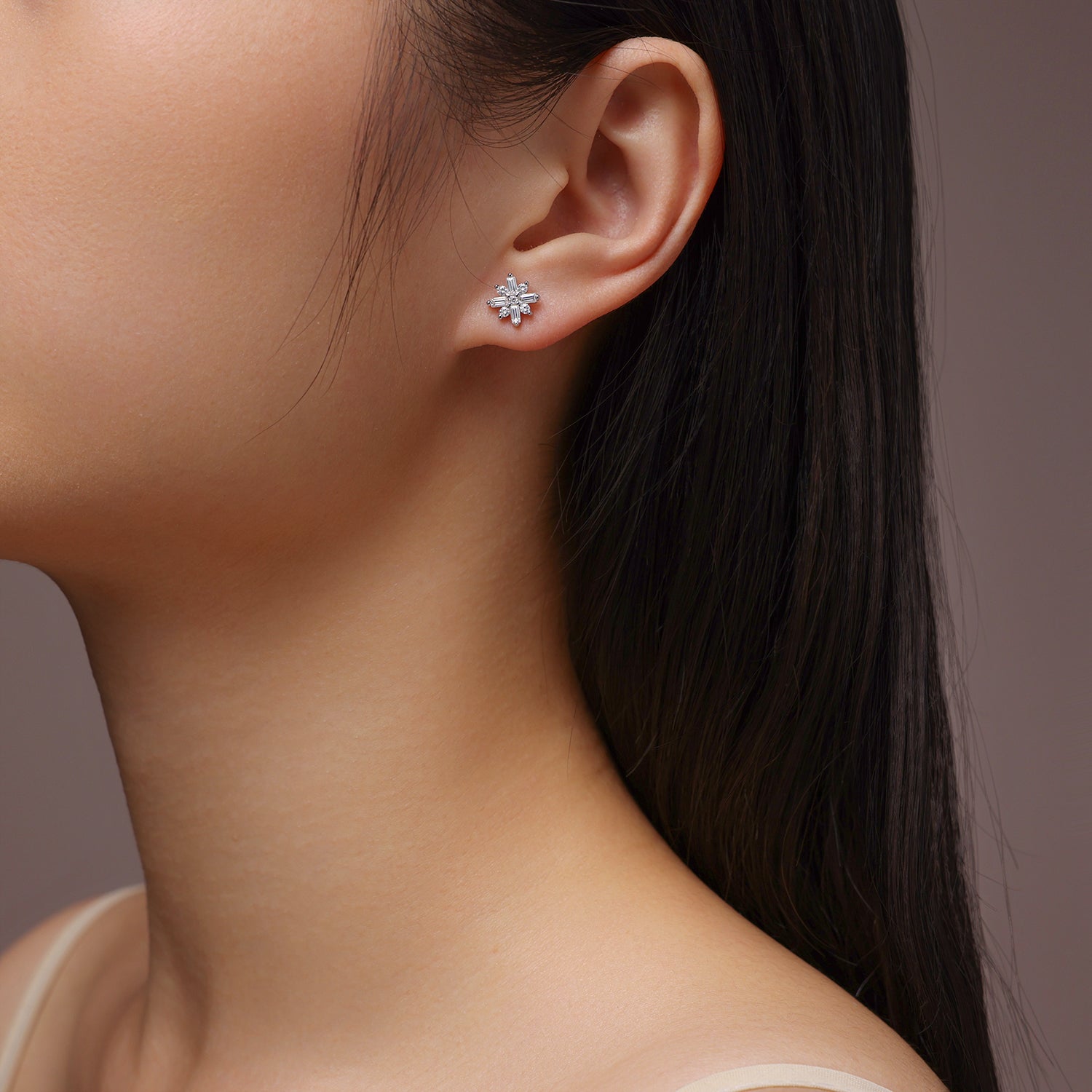 Starburst Stud Earrings | 925 Sterling Silver