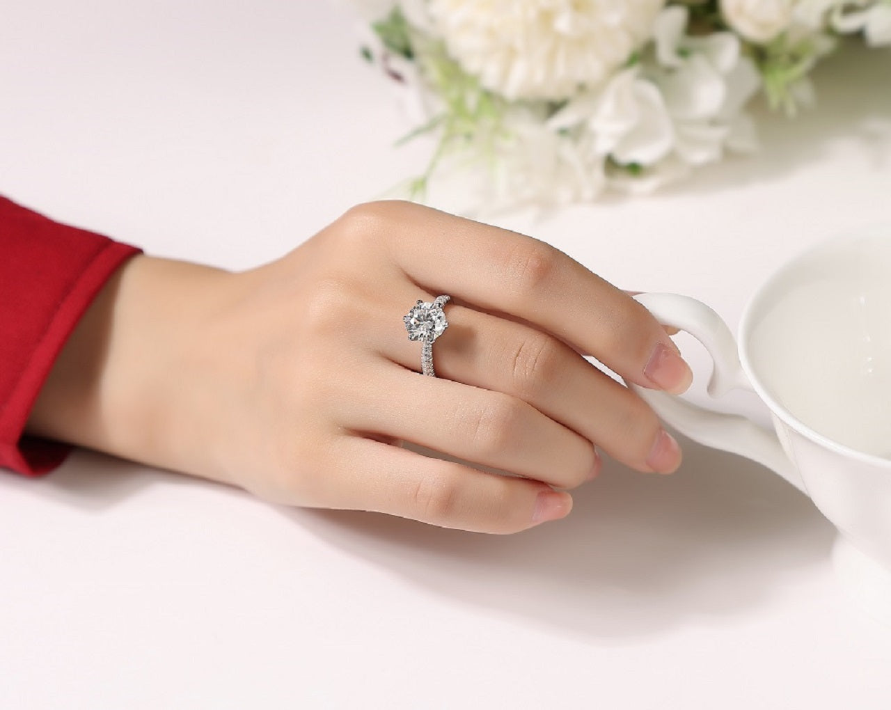 Aurielle Six-Prong Ring