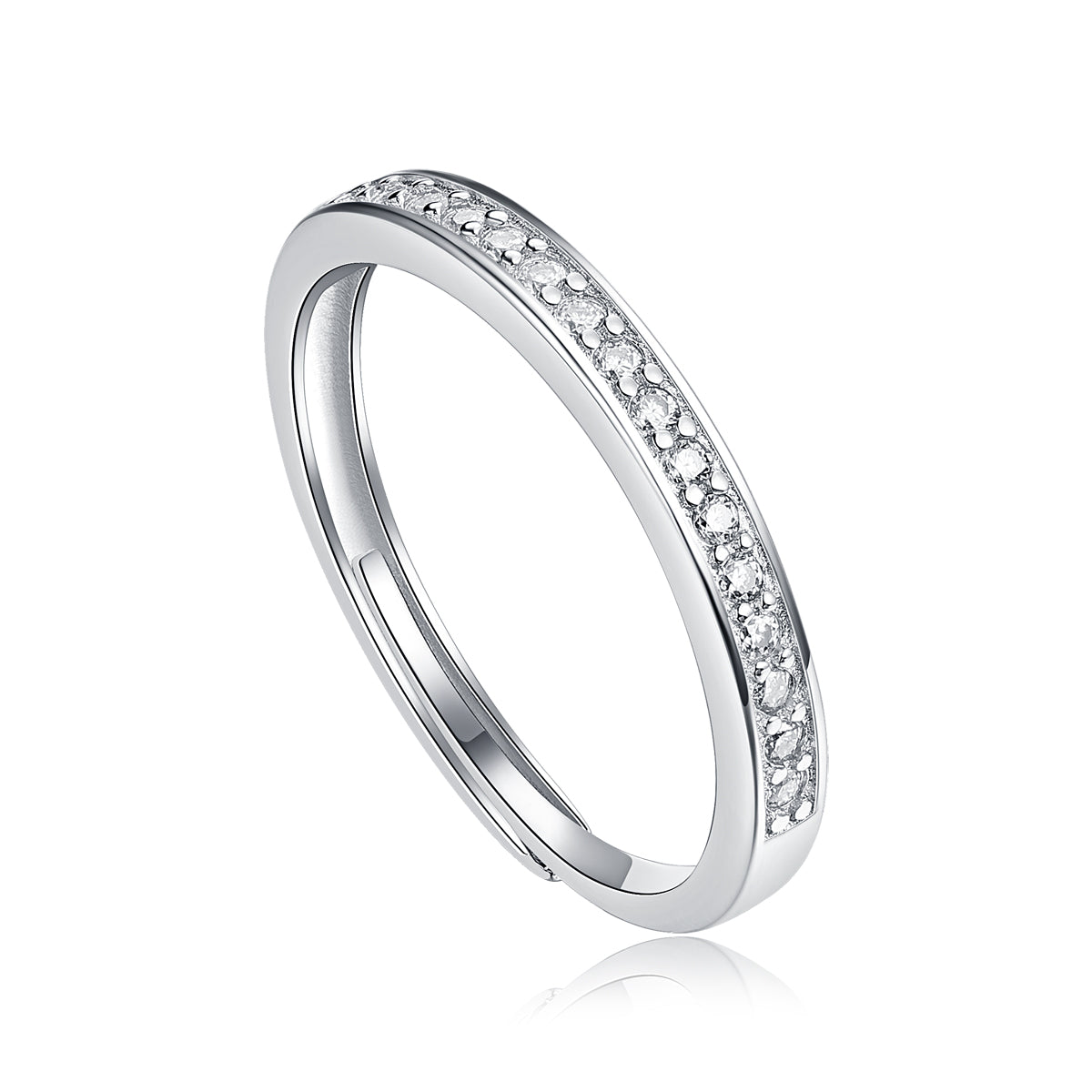 Eternal Bond Couple Ring | 925 Sterling Silver Matching Band
