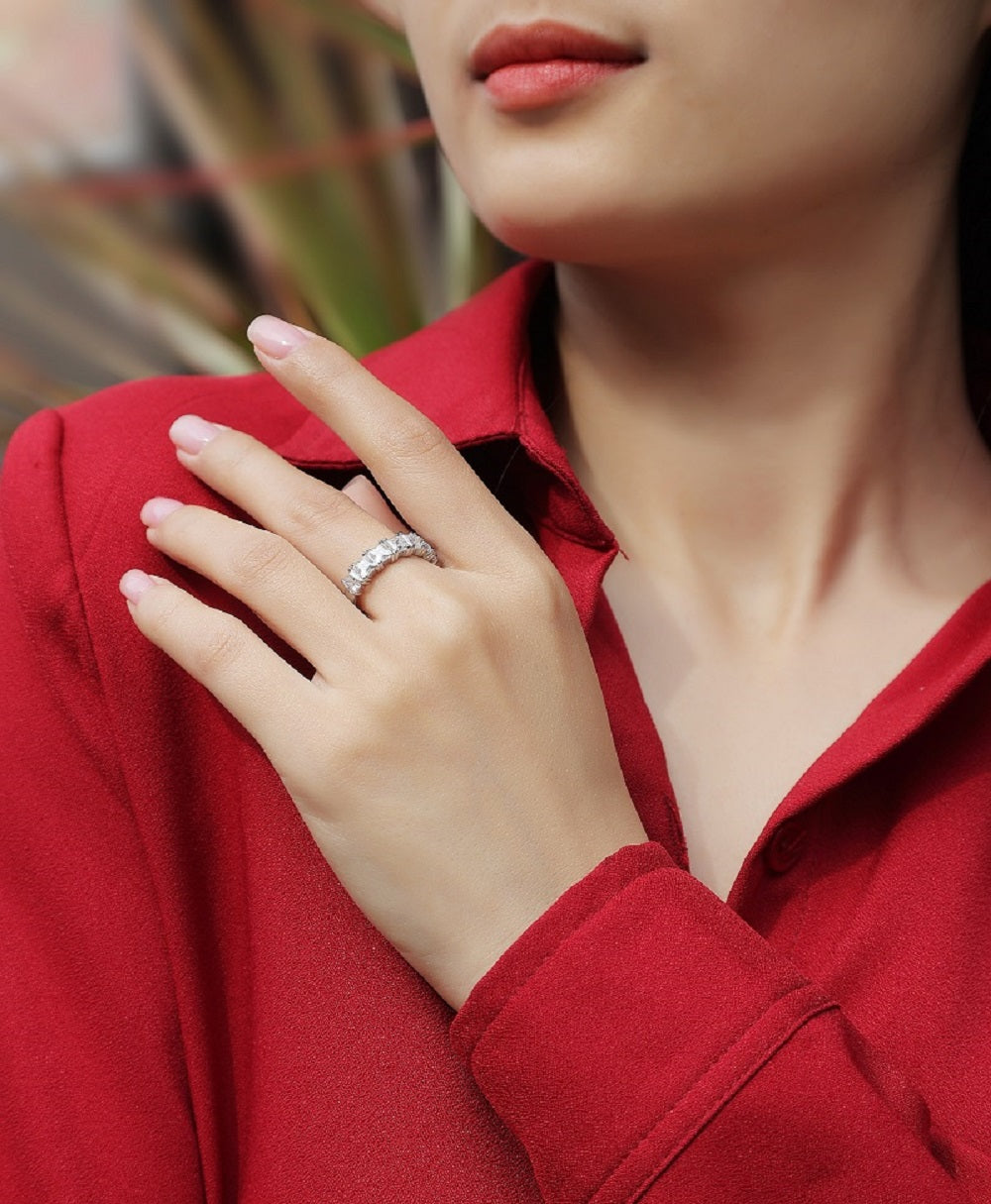 Tide Ring | Princess Cut Five-Stone Band