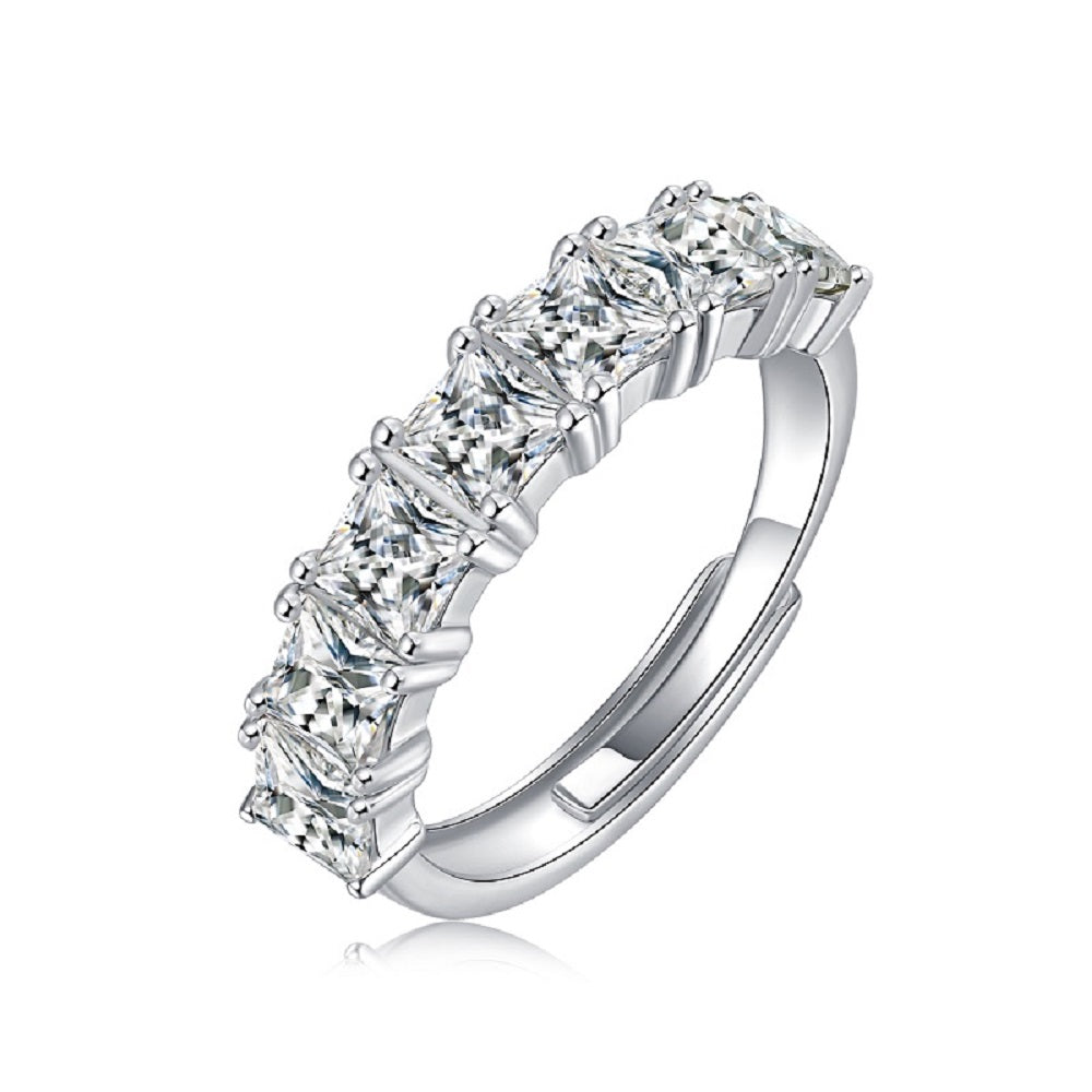 Tide Ring | Princess Cut Five-Stone Band