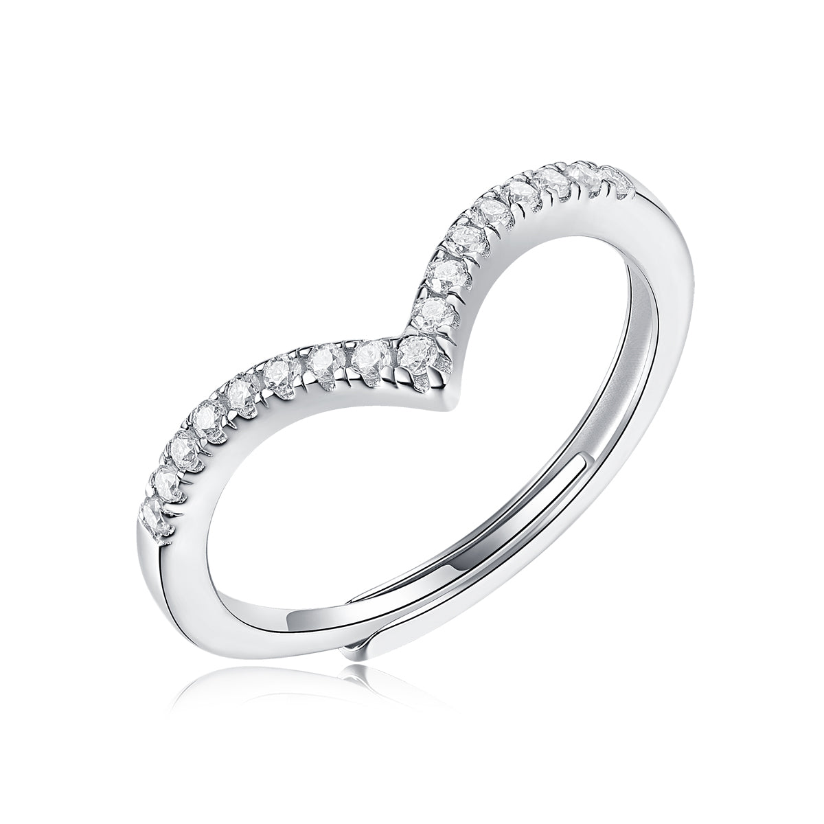 Amora Open Heart Ring