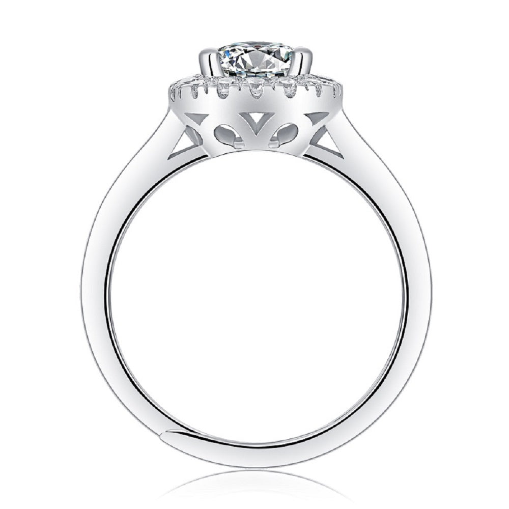 Bond Ring | Twisted Pave Solitaire Ring