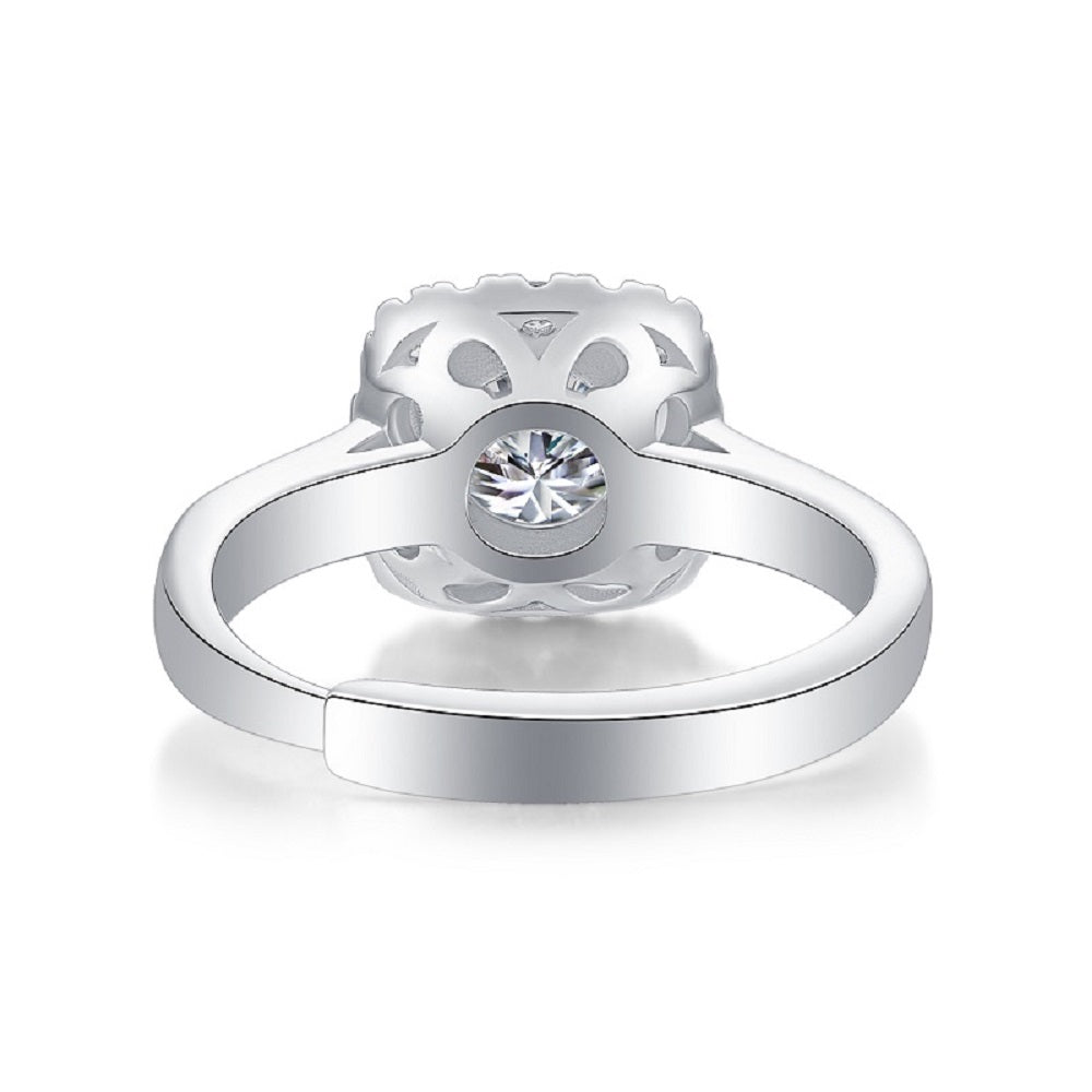 Bond Ring | Twisted Pave Solitaire Ring