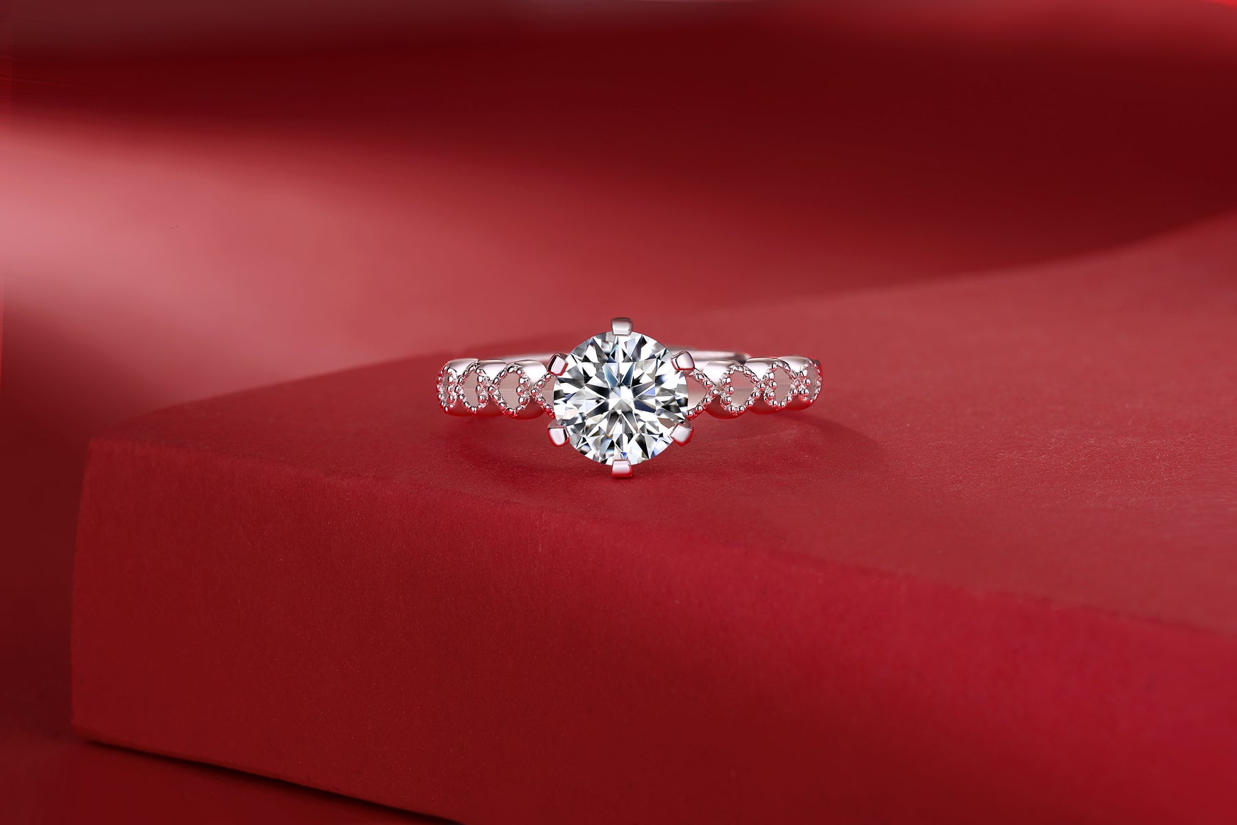 Entwined Hearts Ring
