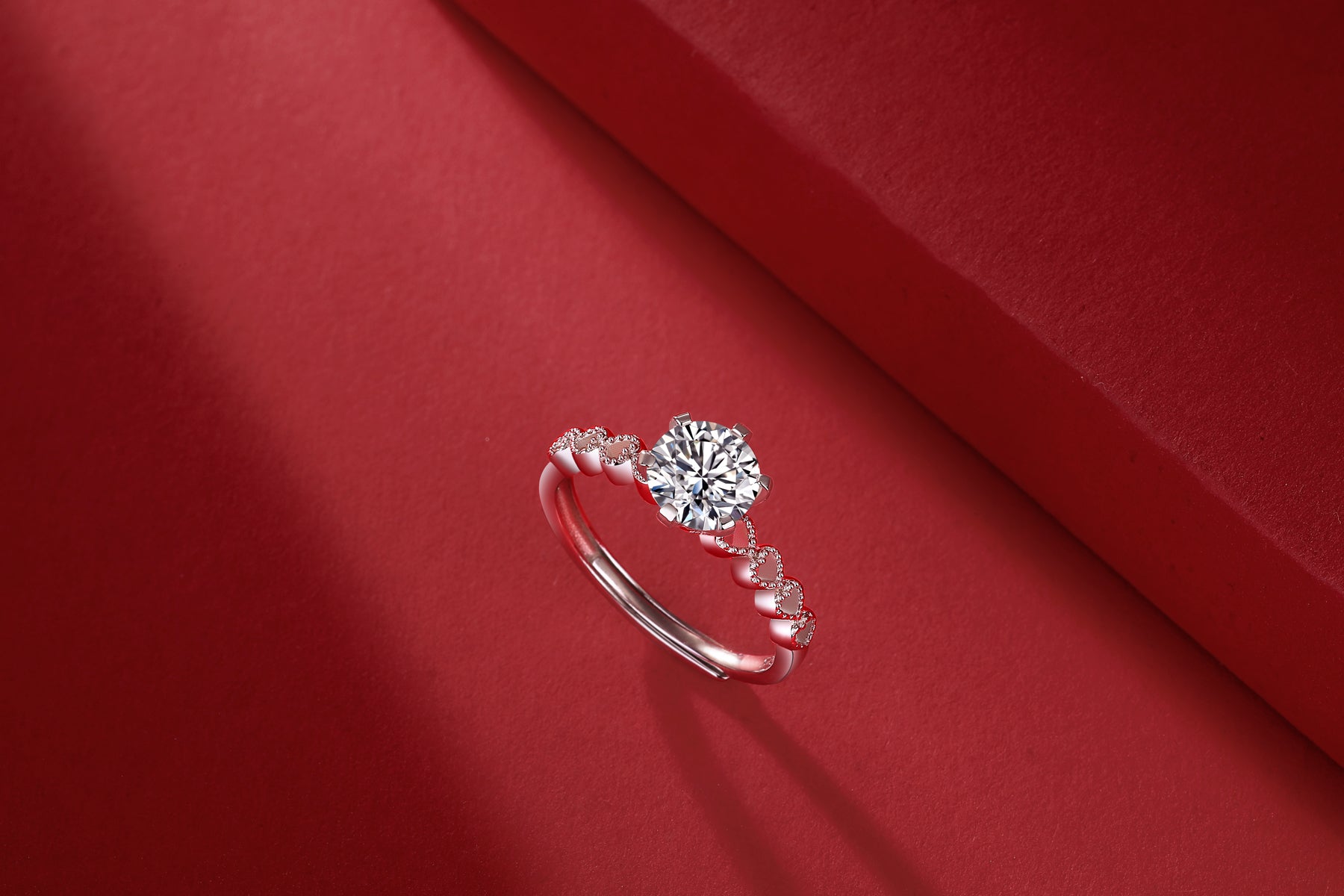 Entwined Hearts Ring