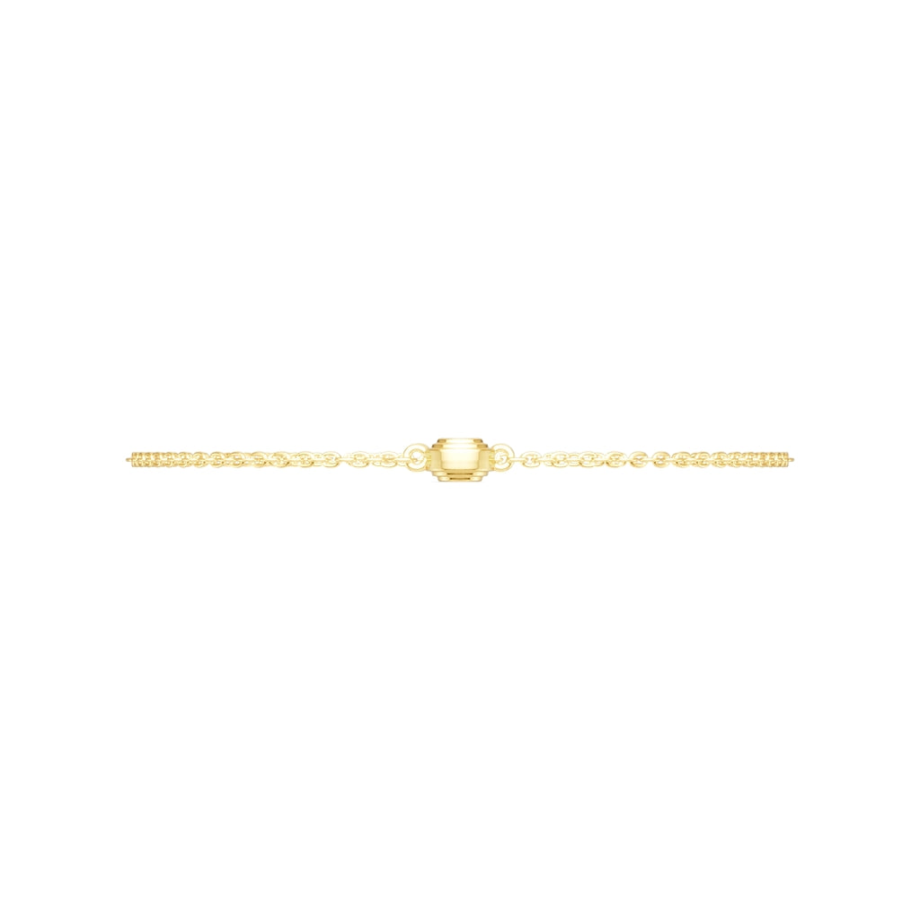 Luna Bracelet | 925 Sterling Silver, Petite Bezel Moissanite Bracelet